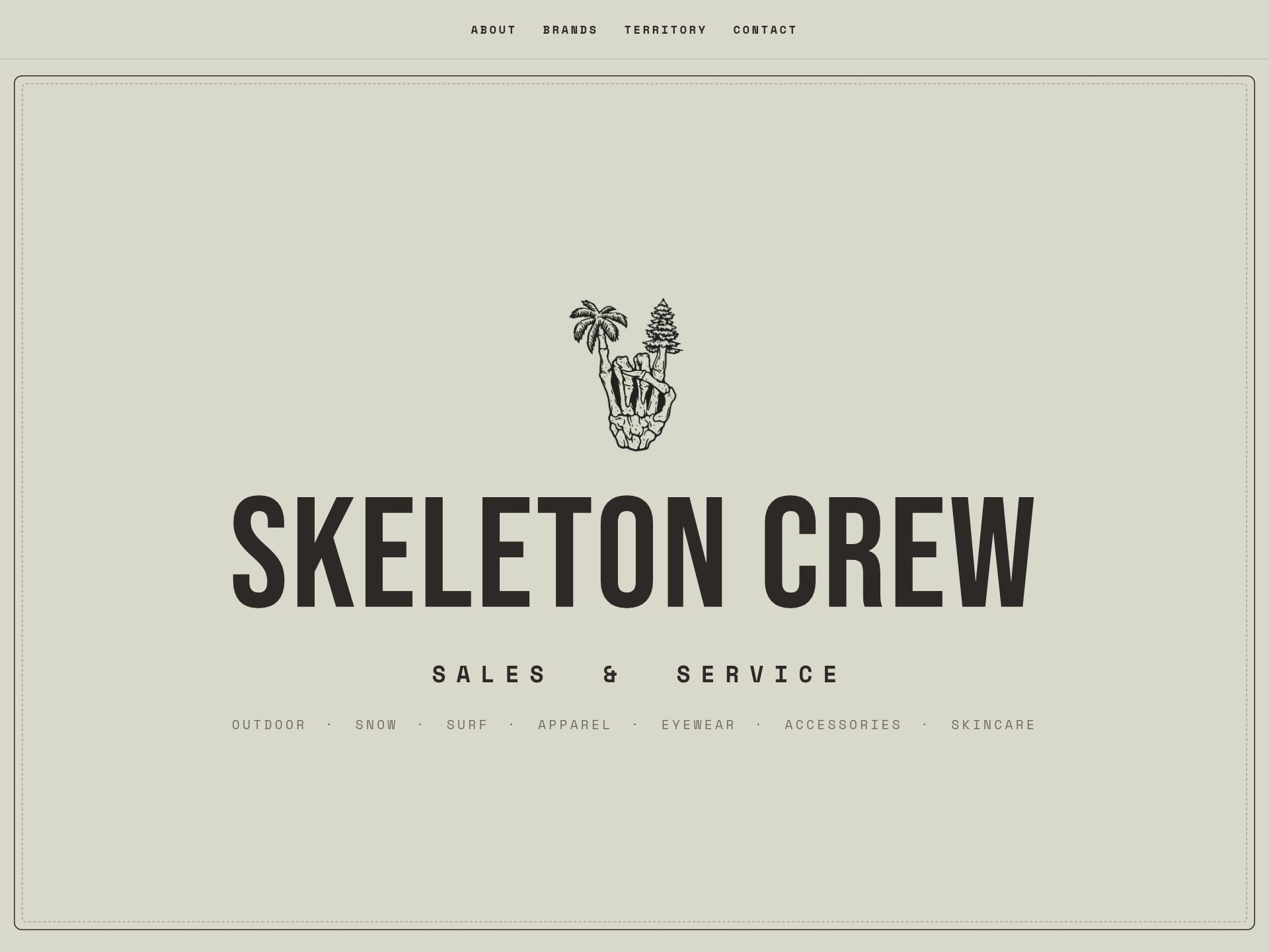 Skeleton Crew website